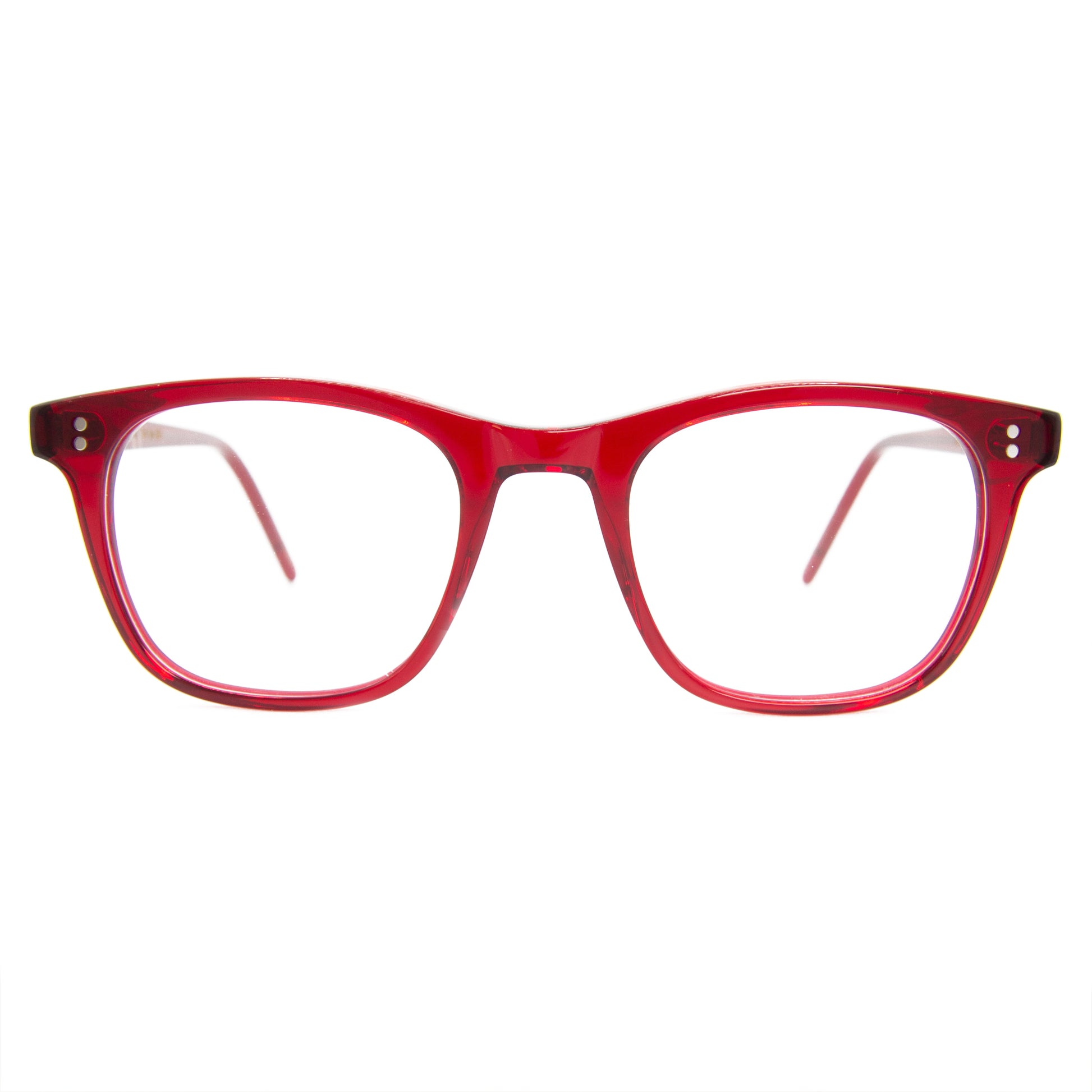 3 brothers - Yai Yai Alki - Red - Prescription Glasses
