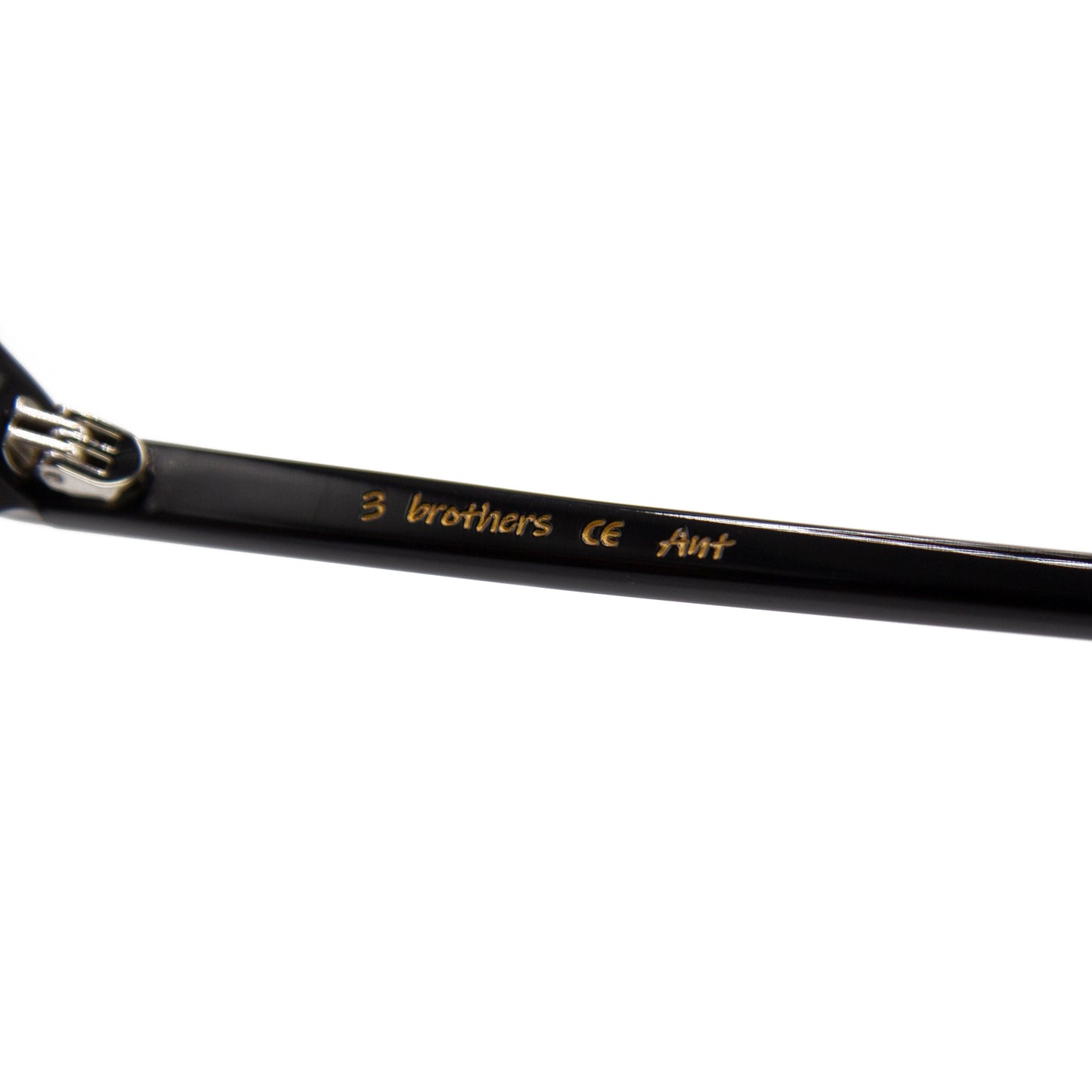 3 brothers - Ant - Black - Prescription Glasses - Hinge