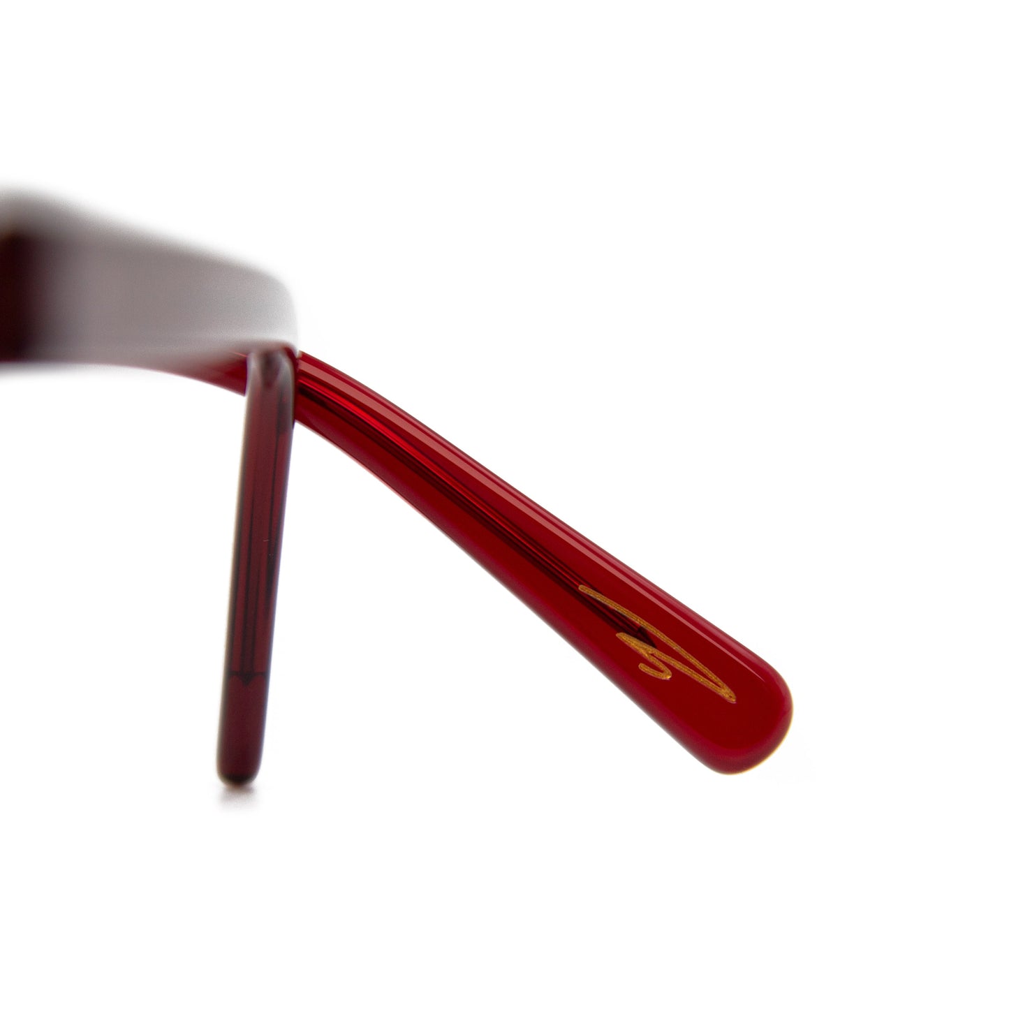 3 brothers - Mish - Red - Prescription Glasses - End Tip