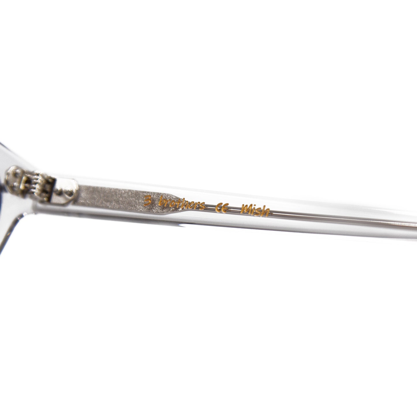 3 brothers - Mish - Crystal - Prescription Glasses - Hinge