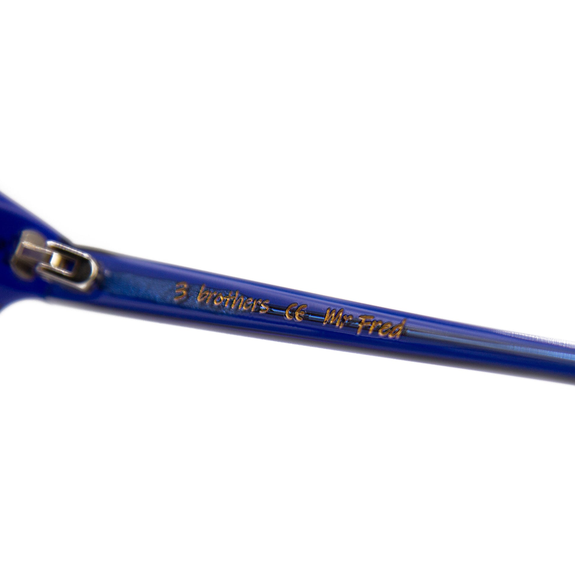 3 brothers - Mr Fred - Navy - Prescription Glasses - Hinge