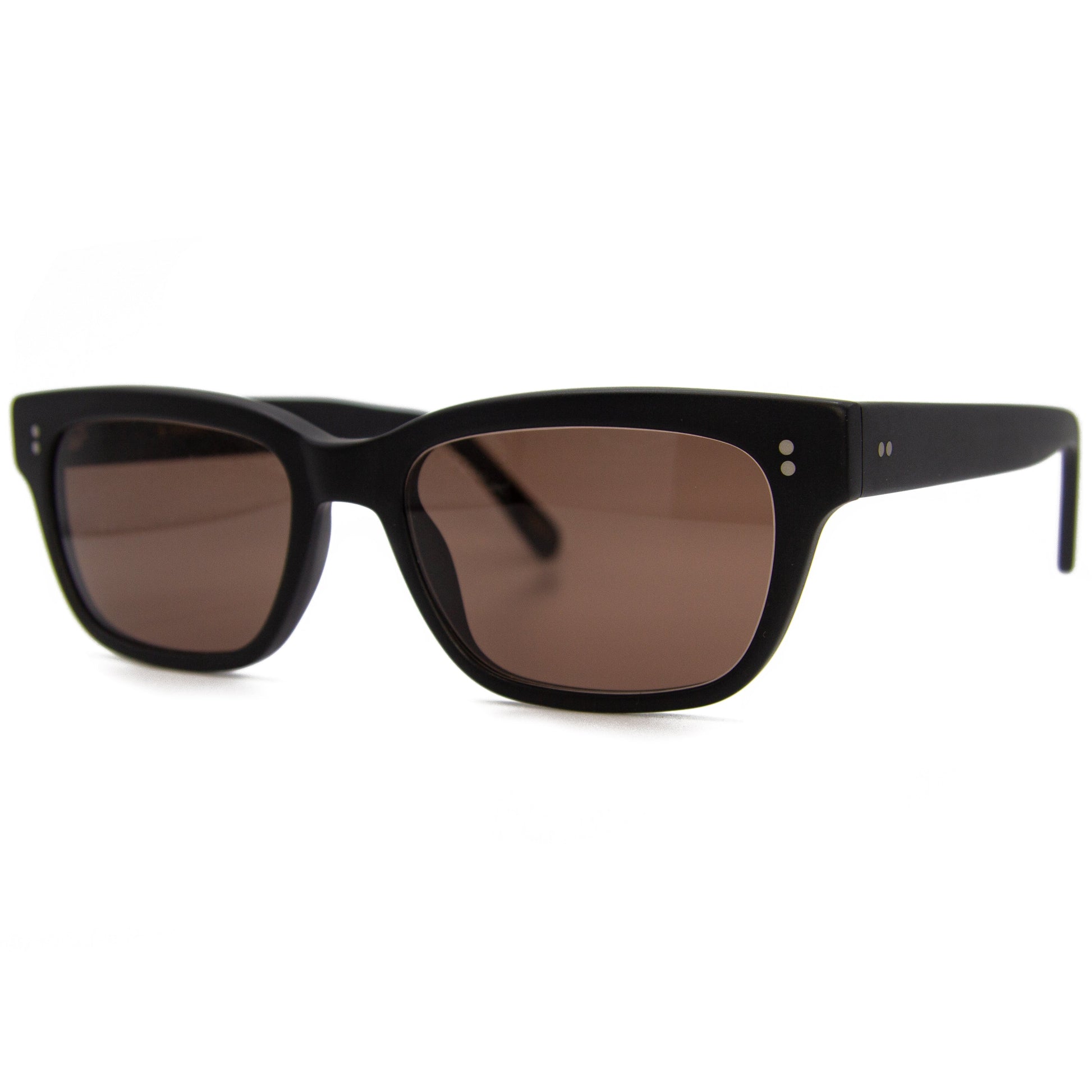 3 brothers - The Senator - Matte Black - Prescription Sunglasses - Side