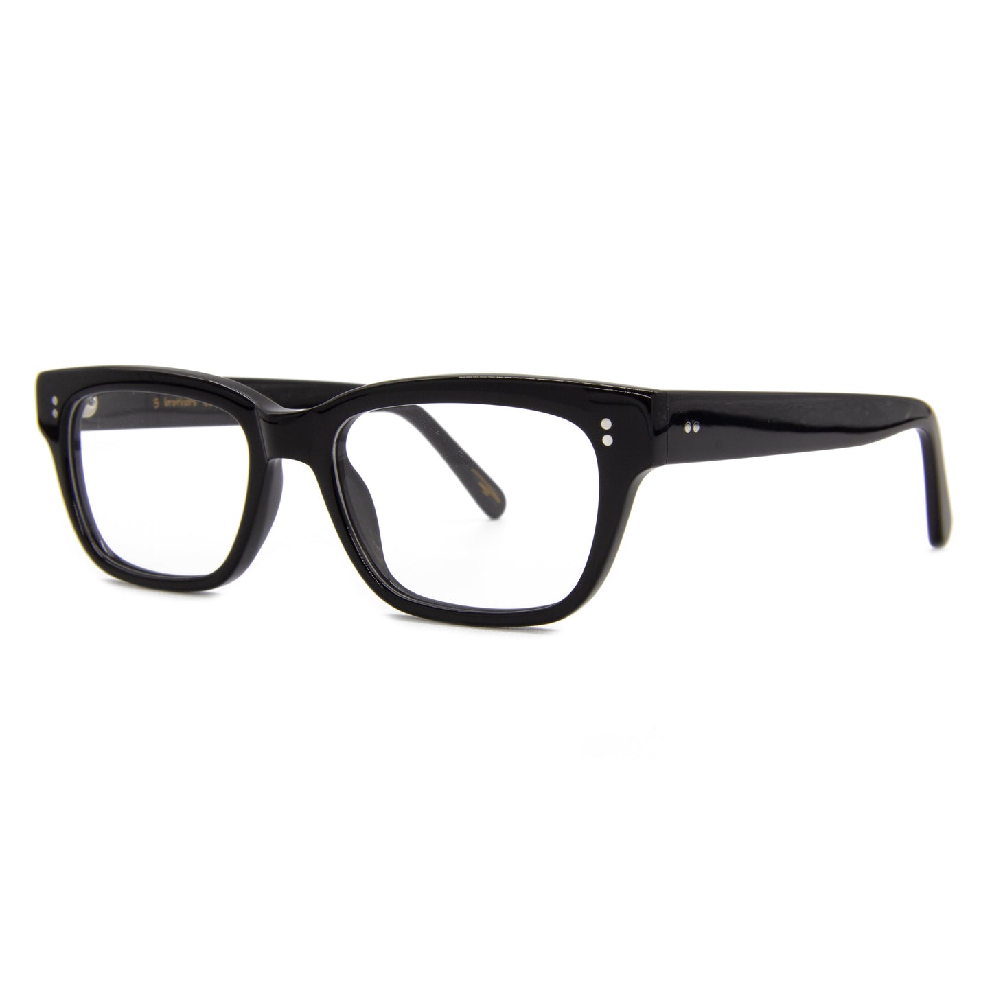 3 brothers - The Senator - Black - Prescription Glasses - Side