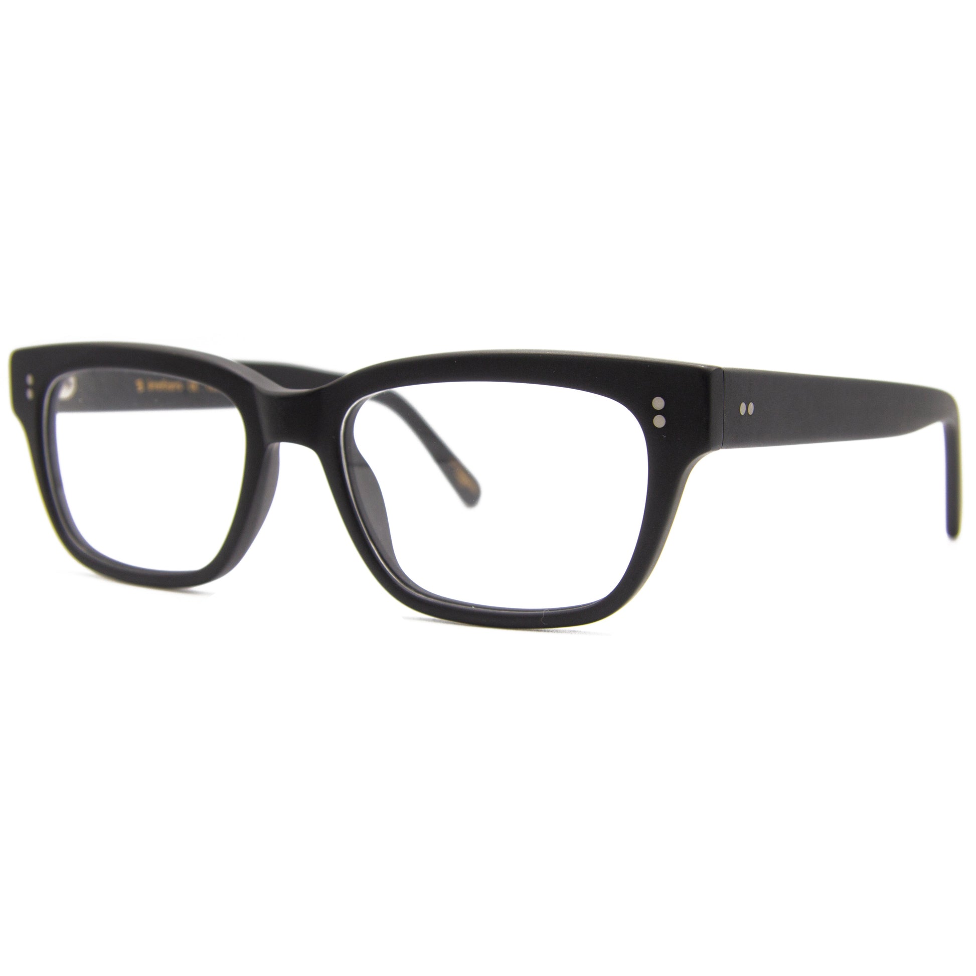 3 brothers - The Senator - Matte Black - Prescription Glasses - Side