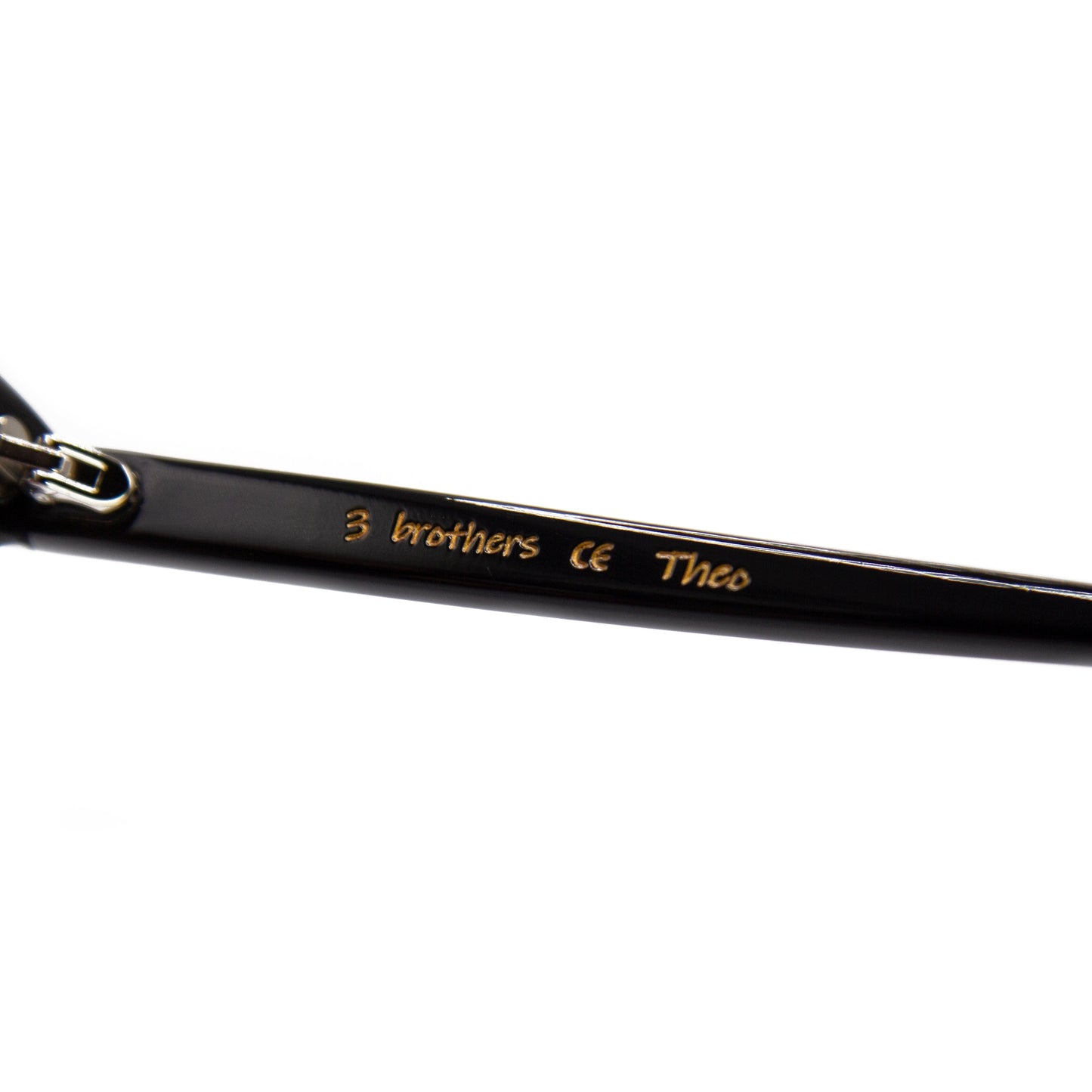 3 brothers - Theo - Black - Prescription Glasses - Hinge