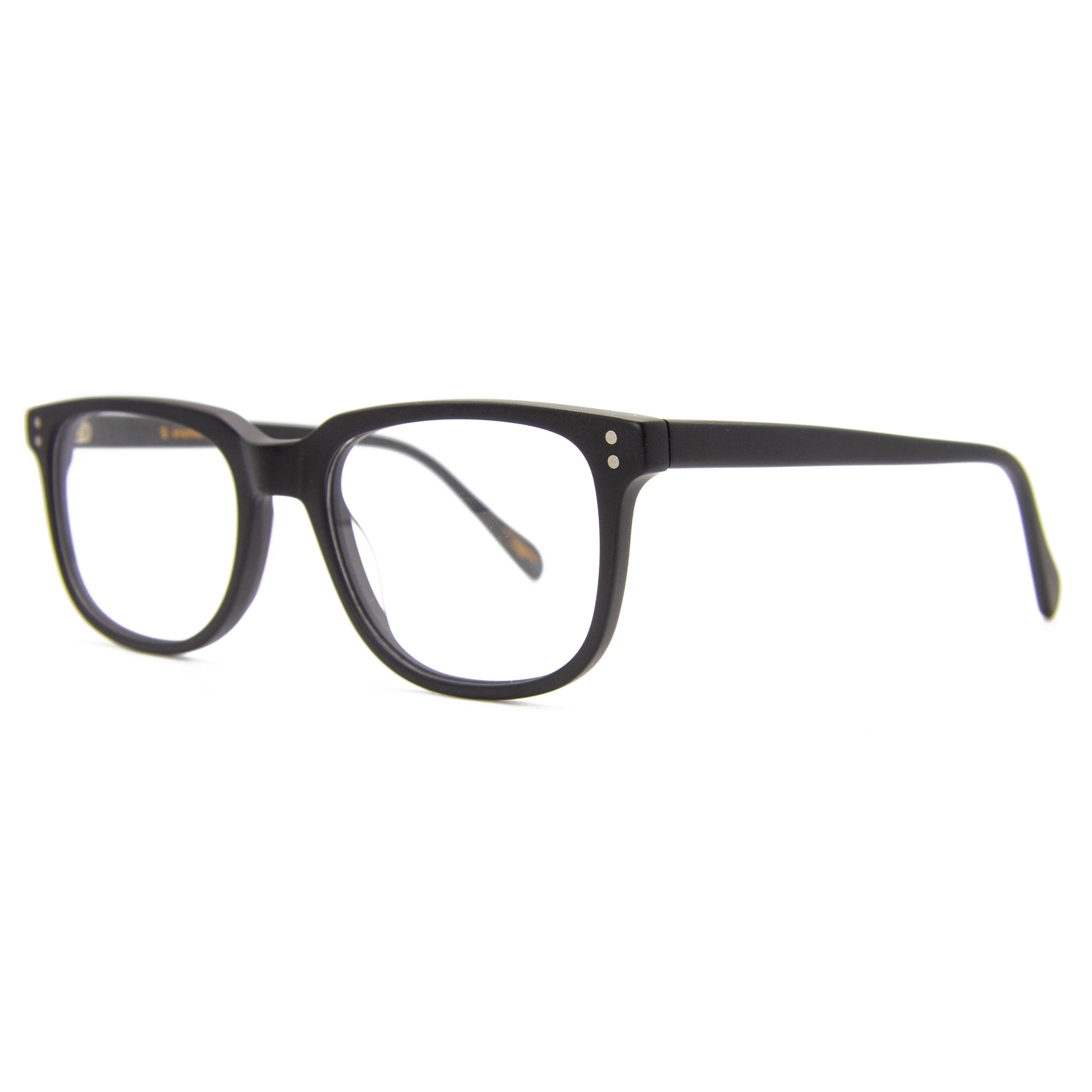 3 brothers - Theo - Matte Black - Prescription Glasses - Side