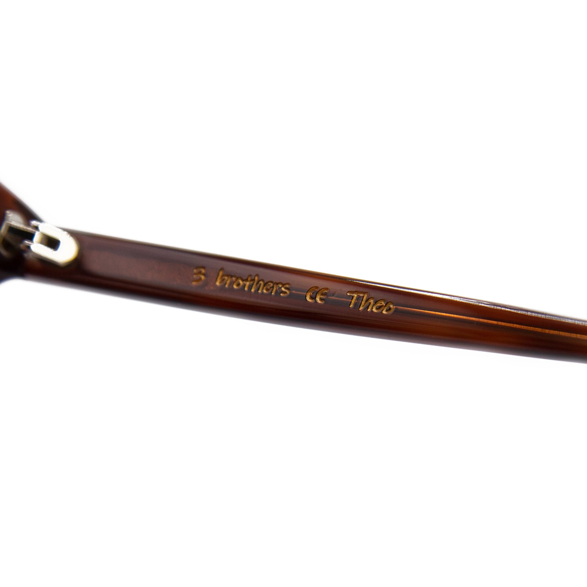 3 brothers - Theo - Tortoise - Prescription Glasses - Hinge