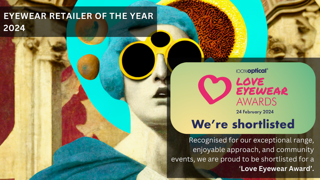 The Optical Gallery: 'Eyewear Retailer of the Year' 2024 - LOVE EYEWEAR AWARDS at 100% Optical