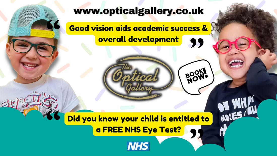 Children's FREE NHS Eye Tests & Myopia Control