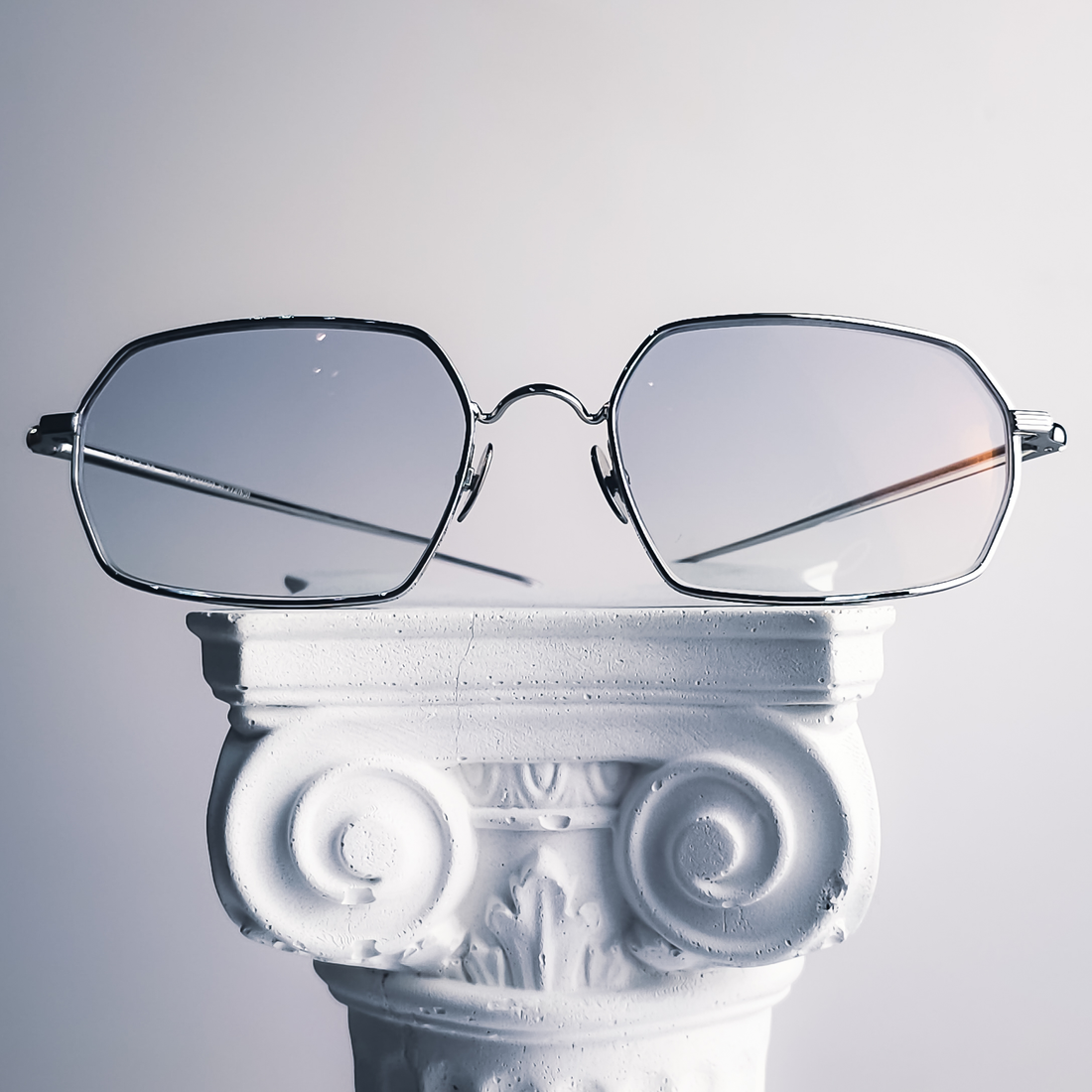 The Blue Hour | AHLEM Colisée White Gold Luxury Reglazing & Bespoke Lens Design