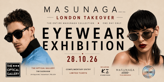 Masunaga London Takeover Exhibition | Experience Japanese Eyewear Craftsmanship at The Optical Gallery