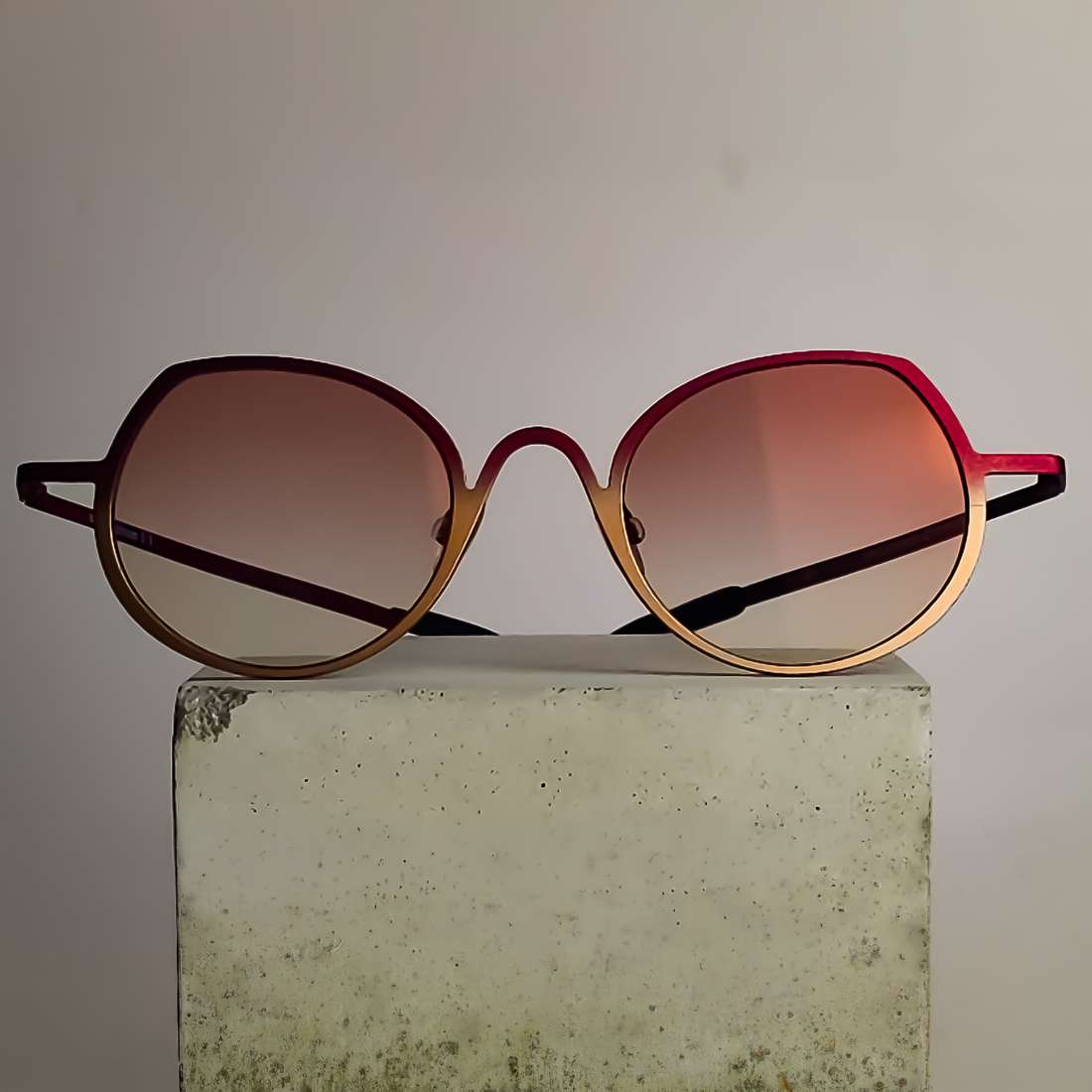 theo eyewear Constantia Custom Tinted Photochromic Lenses | Lens Art®