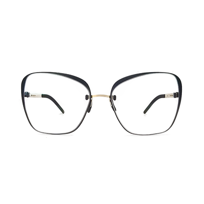 Götti Switzerland Perspective CY06 Rimless Front Denim/Gold