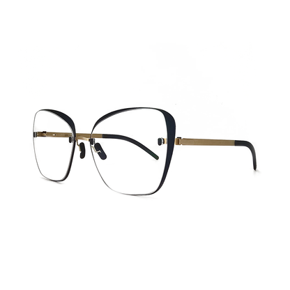 Götti Switzerland Perspective CY06 Rimless Side Denim/Gold