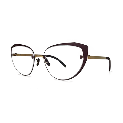 Götti Switzerland Perspective DC14 Rimless Plum/Gold 