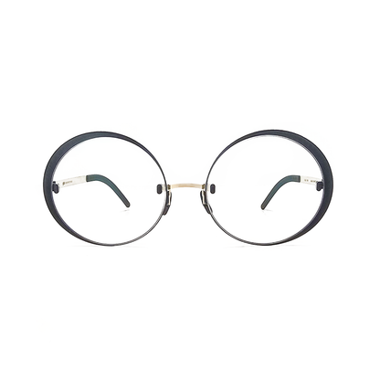 Götti Switzerland Perspective OR02 Rimless Denim/Gold Oprah Winfrey