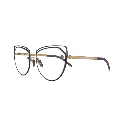 Götti Switzerland Perspective DC06 Rimless Plum/Gold 