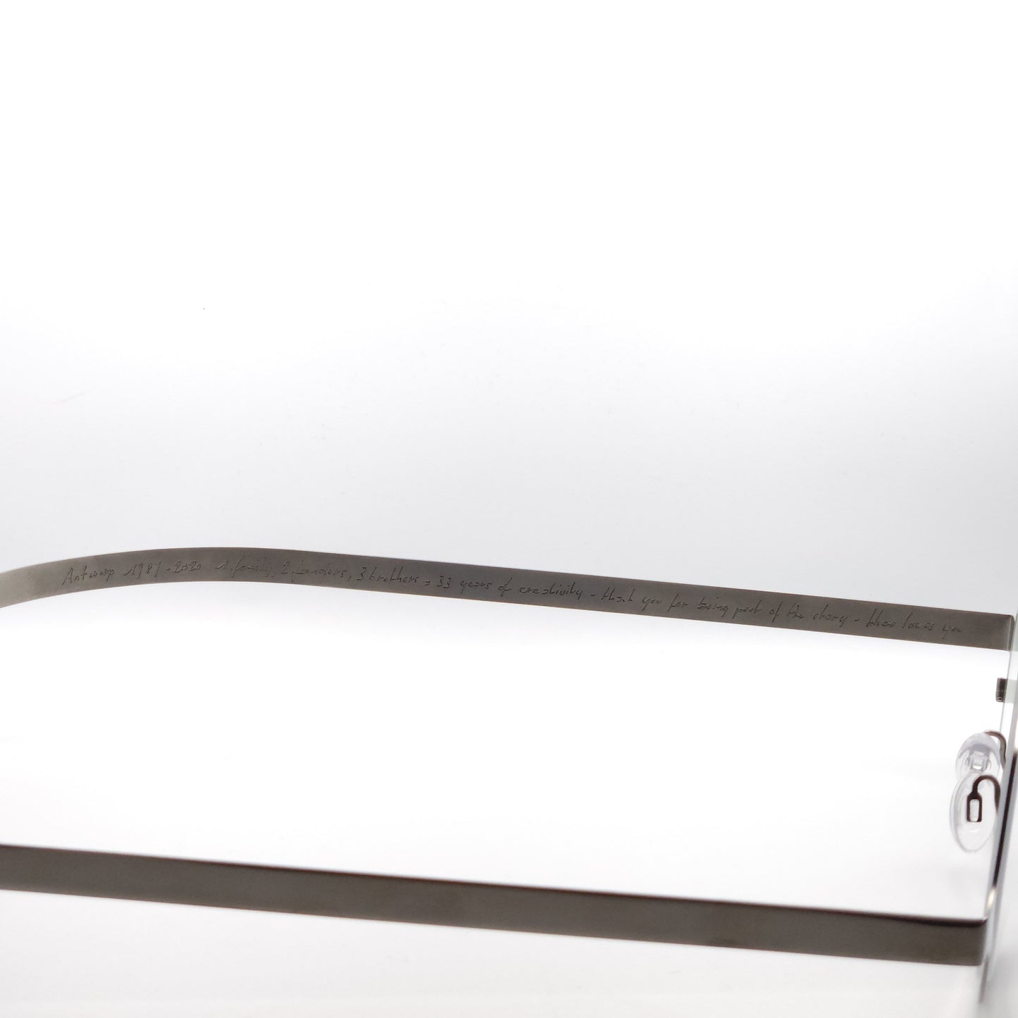 Theo Eyewear Bindu Limited Edition Rhodium 1/23