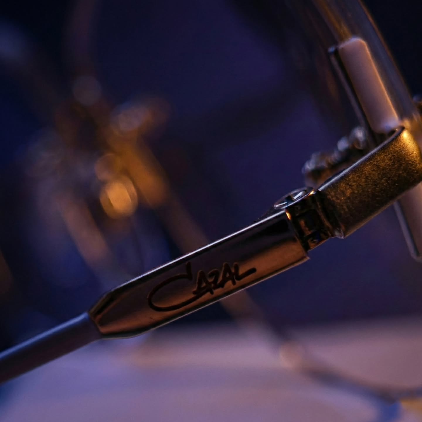 Gold temple detail on an original vintage Cazal 217 before bespoke luxury lens design and reglazing by Lens Art®.