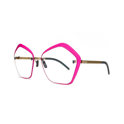 Götti Switzerland Perspective DC13 Rimless Pink/Gold