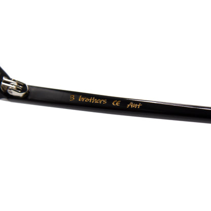 3 brothers - Ant - Black - Prescription Glasses - Hinge