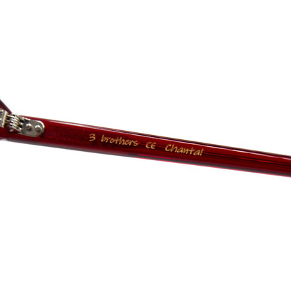 3 brothers - Chantal - Red - Prescription Sunglasses - Side