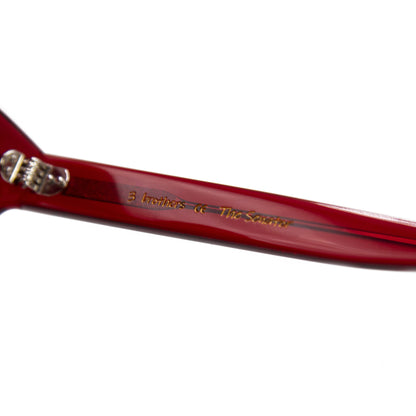 3 brothers - The Senator - Red - Prescription Glasses - Hinge