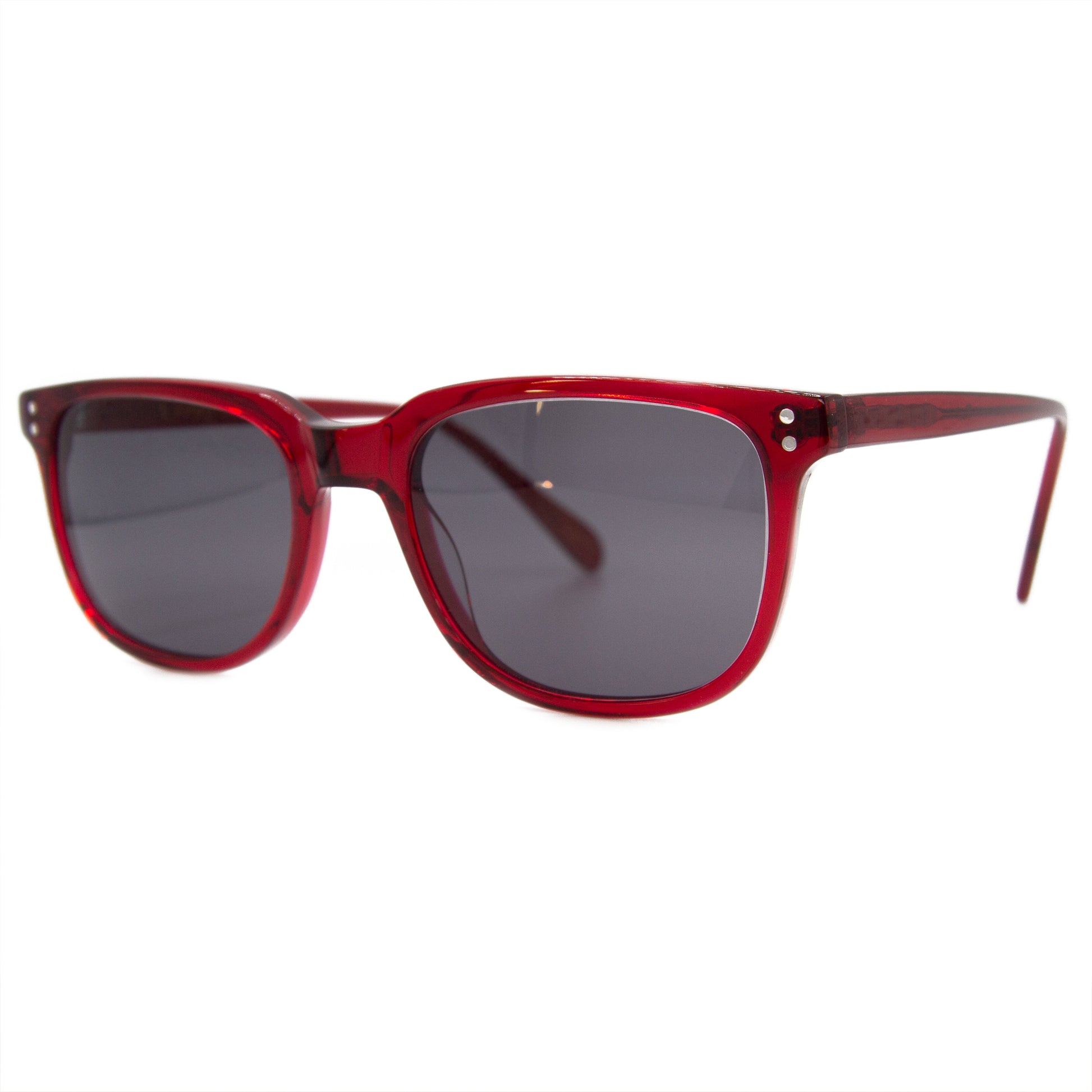 3 brothers - Theo - Red - Prescription Sunglasses - Side