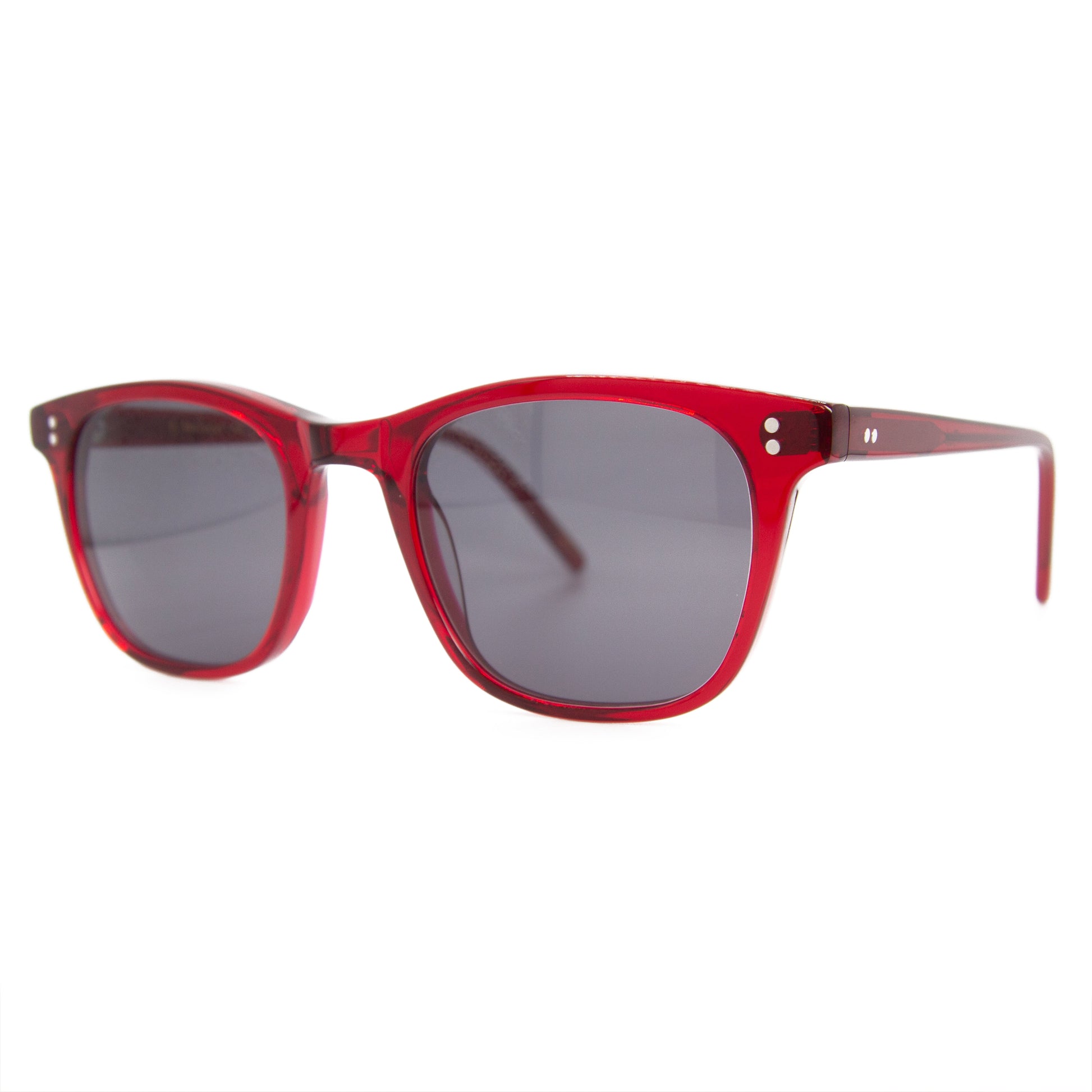 3 brothers - Yai Yai Alki - Red - Prescription Sunglasses - Side