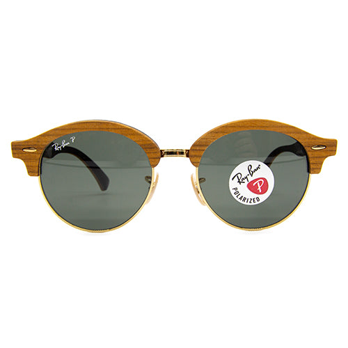 Ray-Ban-RB4246-M-Clubround-Wood-Limited-Edition-Sunglasses